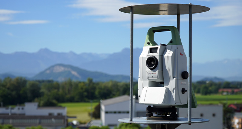 Real-time monitoring with Leica Geosystems solution 